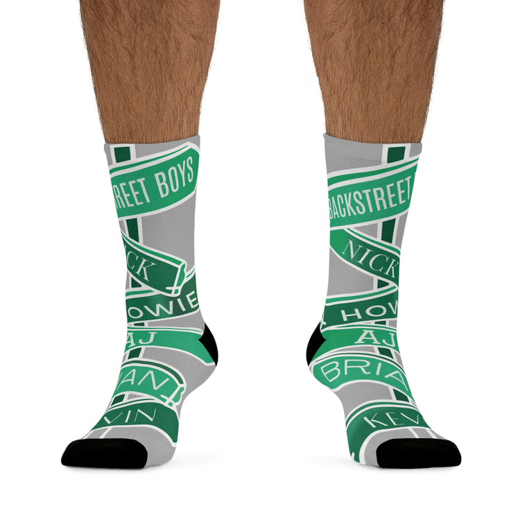 Back Street Boys (signs) Socks - Fandom-Made