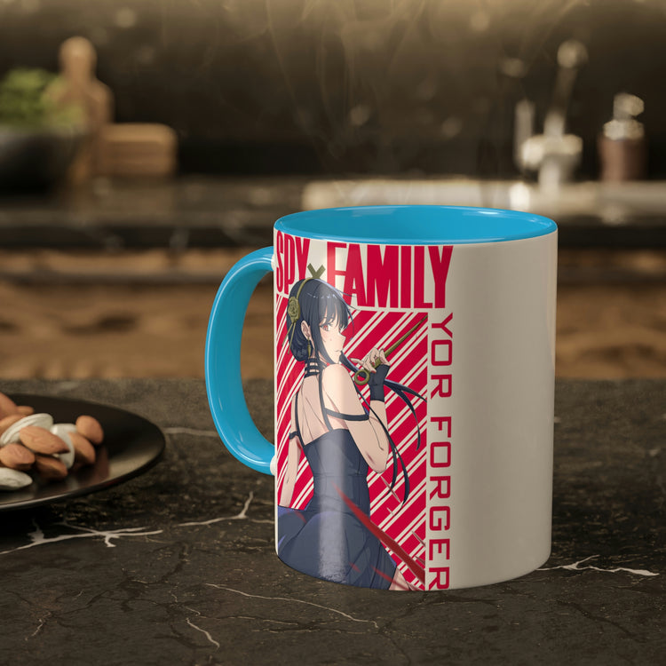 Yor Forger Colorful Mug 11oz - Fandom-Made