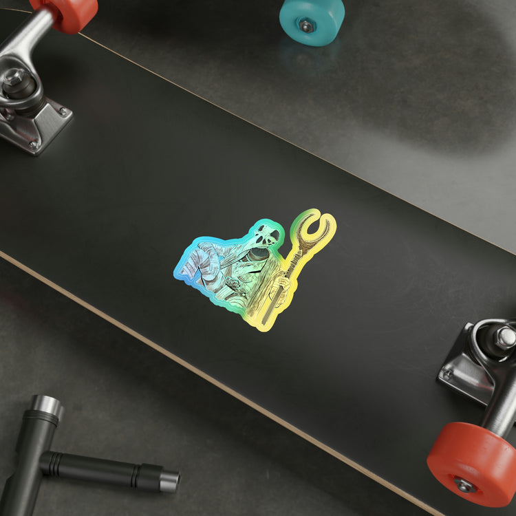 Khonshu Holographic Die-cut Stickers - Fandom-Made