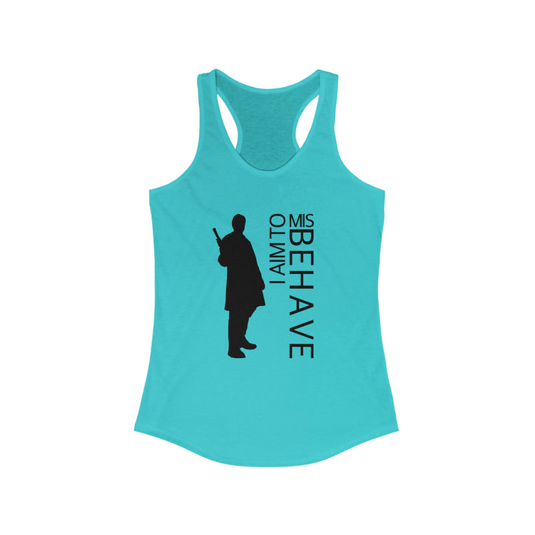 Serenity Aim To Misbehave Racerback Tank - Fandom-Made