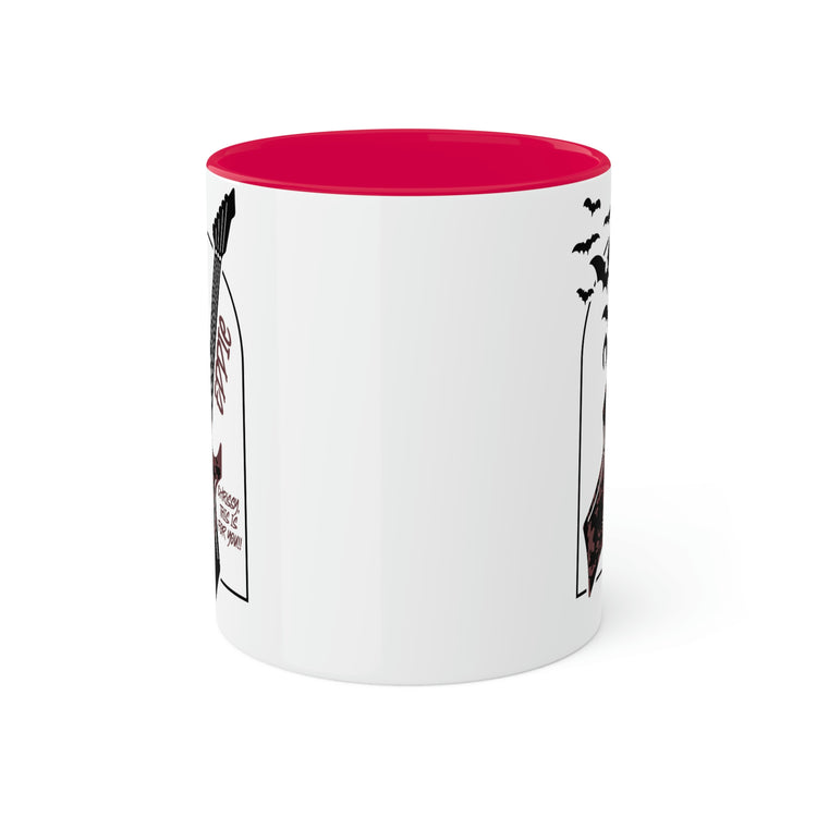 Eddie Munson Guitar Colorful Mug - Fandom-Made