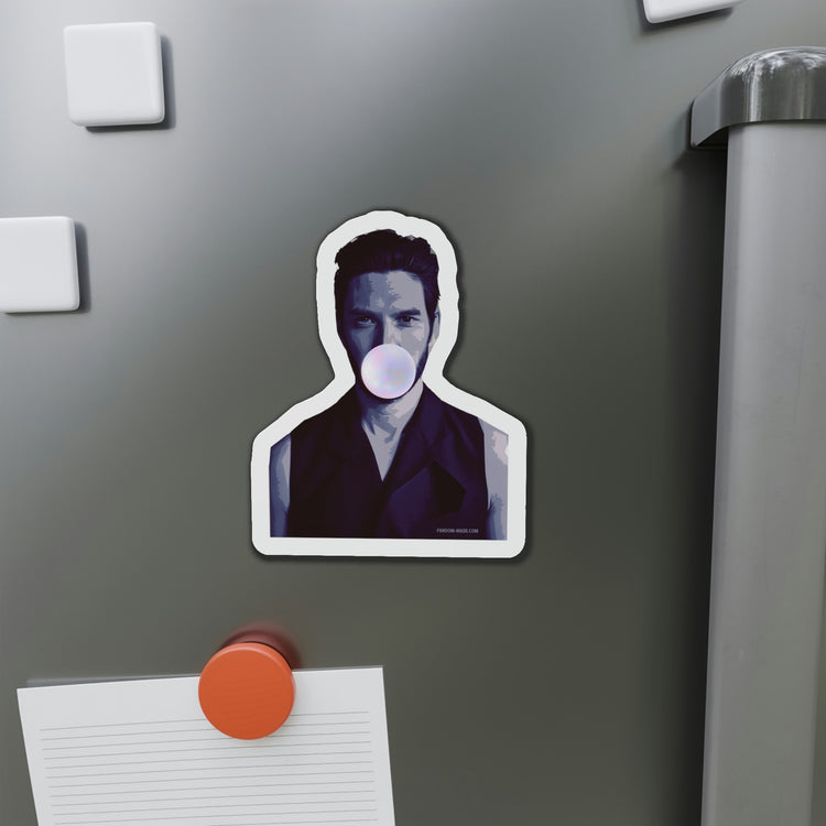 Ben Barnes Bubble Gum Die-Cut Magnet - Fandom-Made