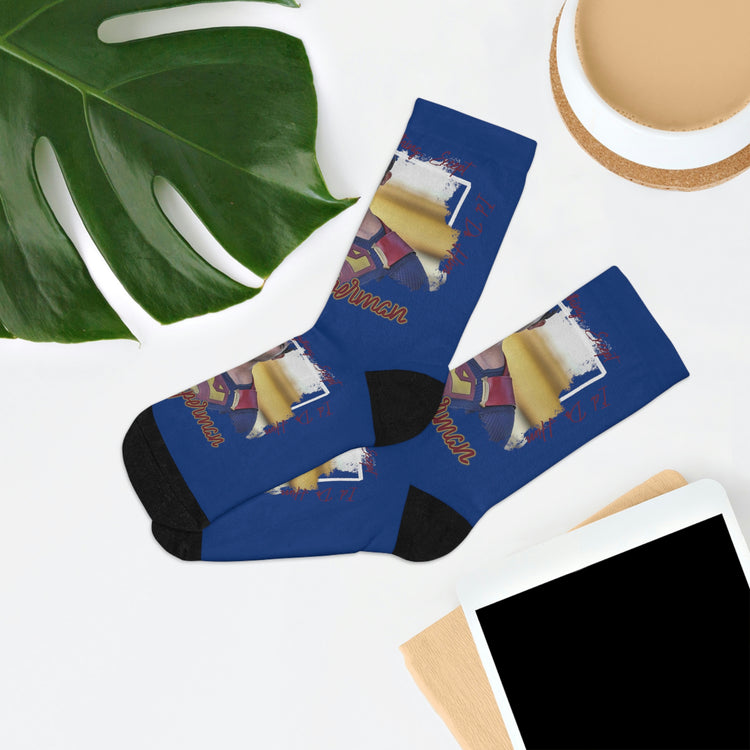 Superman, Tyler Hoechlin Socks - Fandom-Made