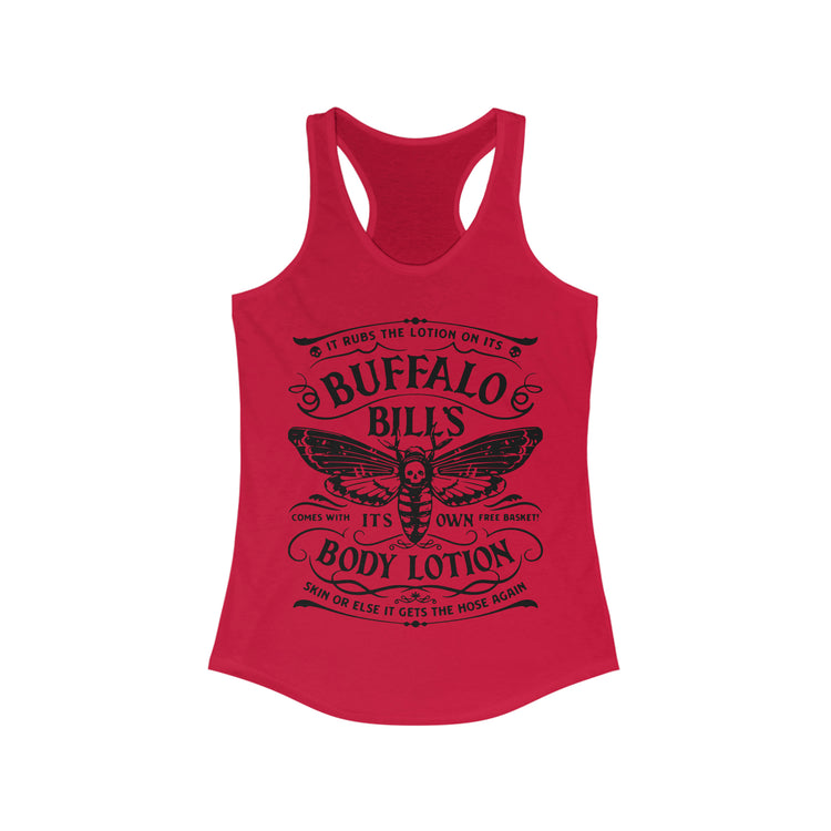 Buffalo Bills Body Lotion Racerback Tank - Fandom-Made