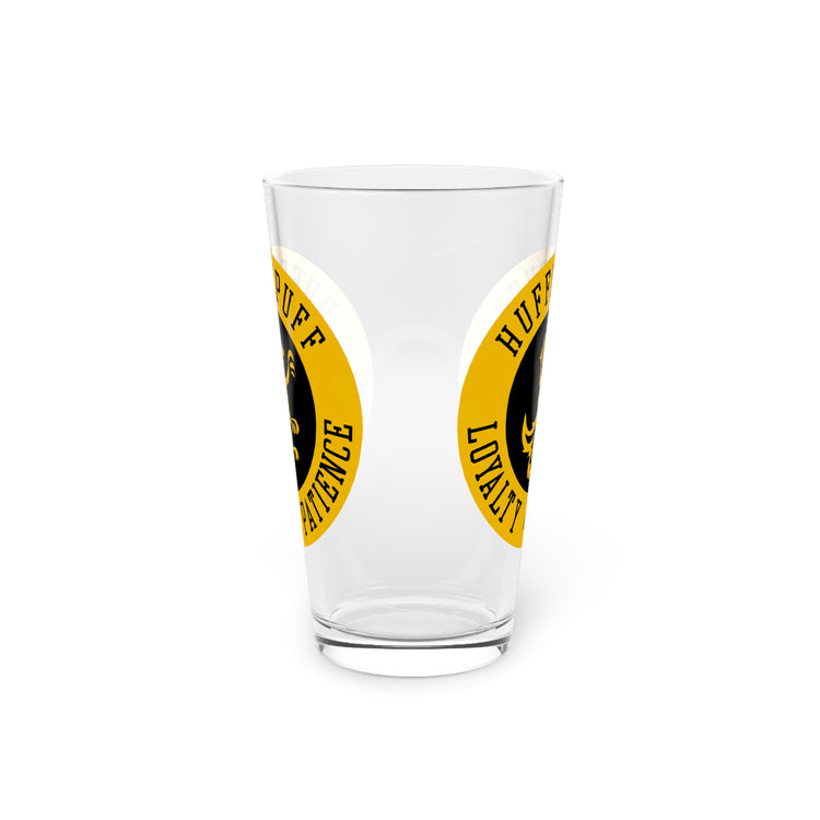 Hufflepuff Attributes Pint Glass - Fandom-Made