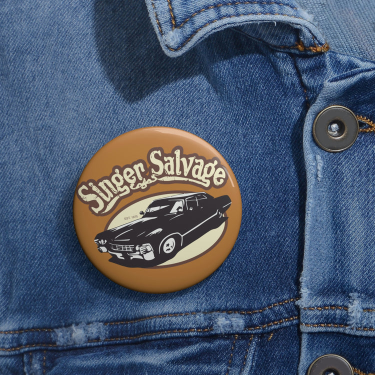 Singer Salvage Pin - Fandom-Made