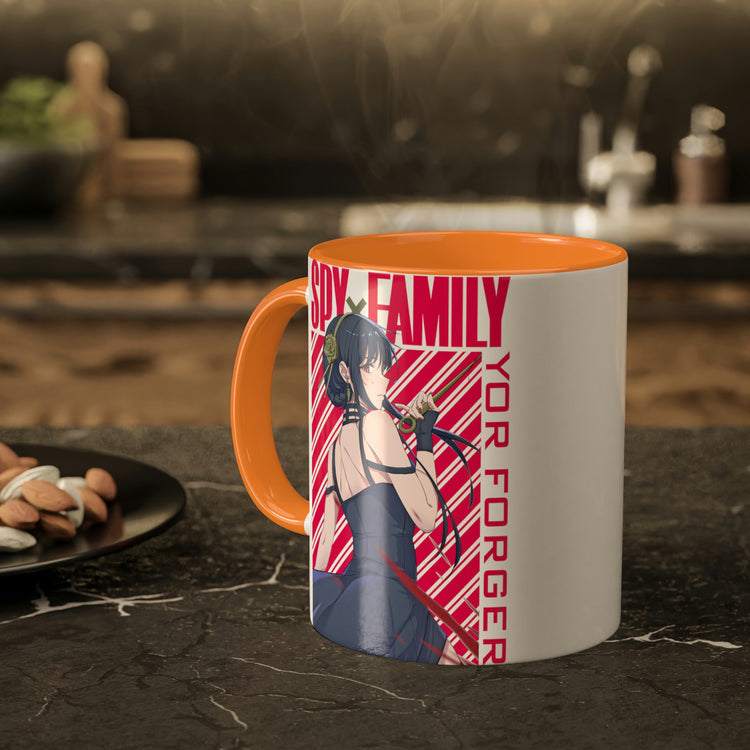 Yor Forger Colorful Mug 11oz - Fandom-Made