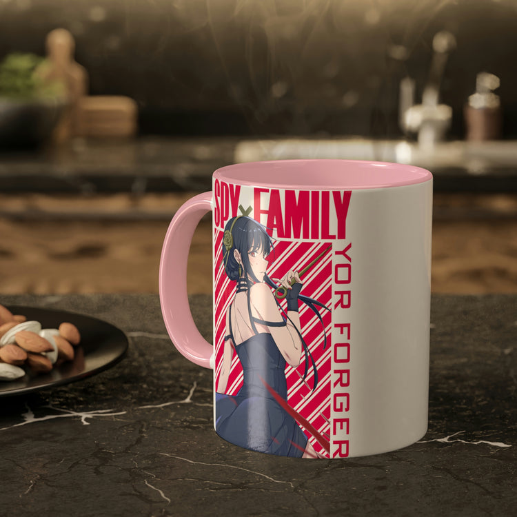 Yor Forger Colorful Mug 11oz - Fandom-Made