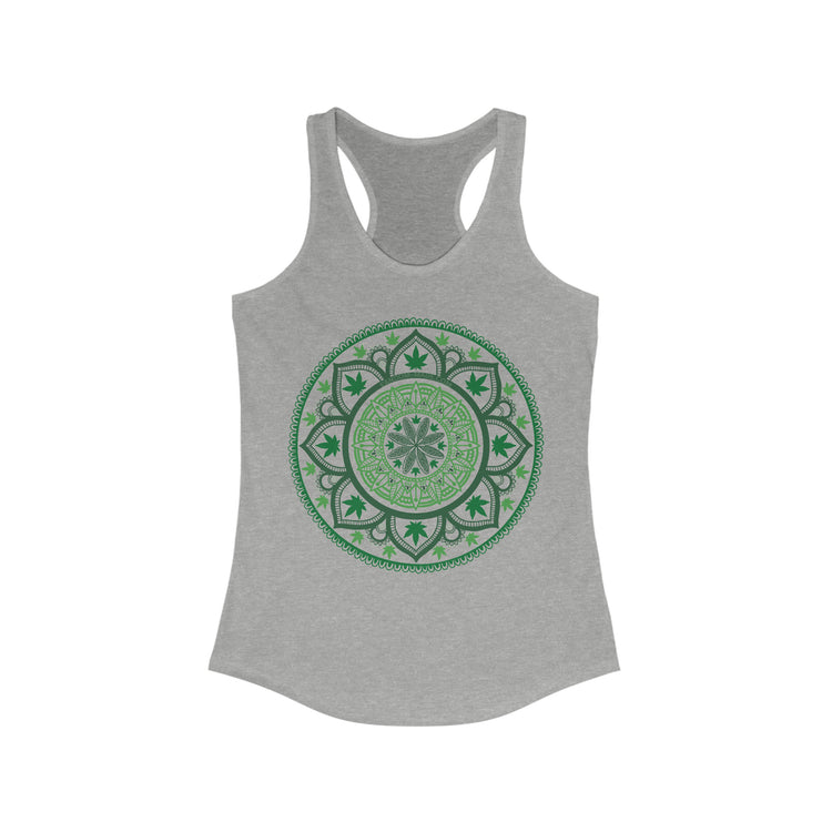 Weed Mandala Women's Tank - Fandom-Made