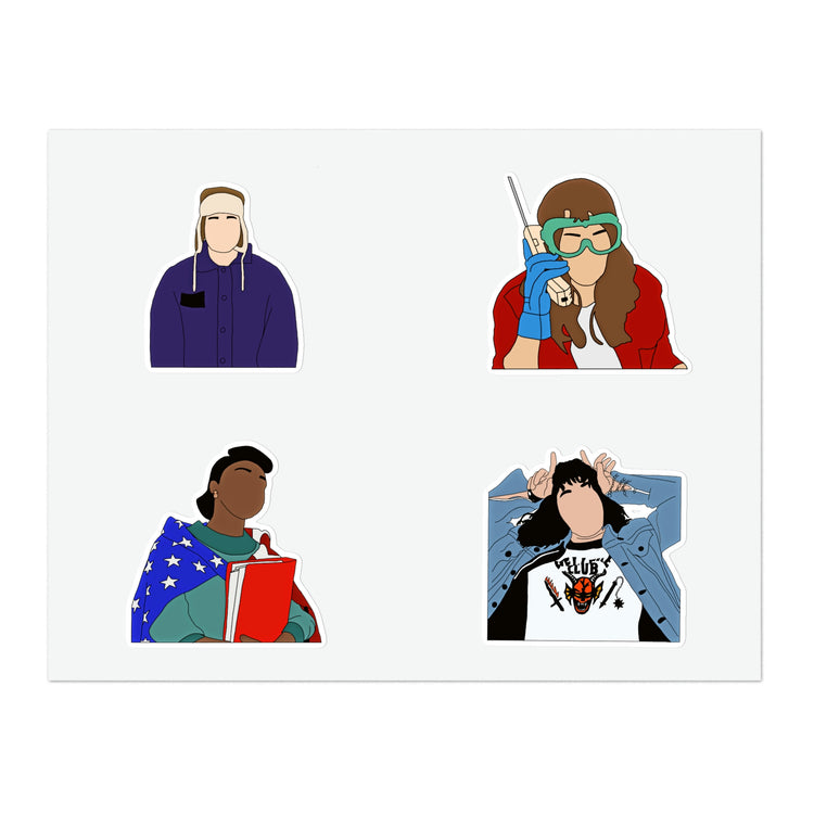 Stranger Things Sticker Sheets - Fandom-Made