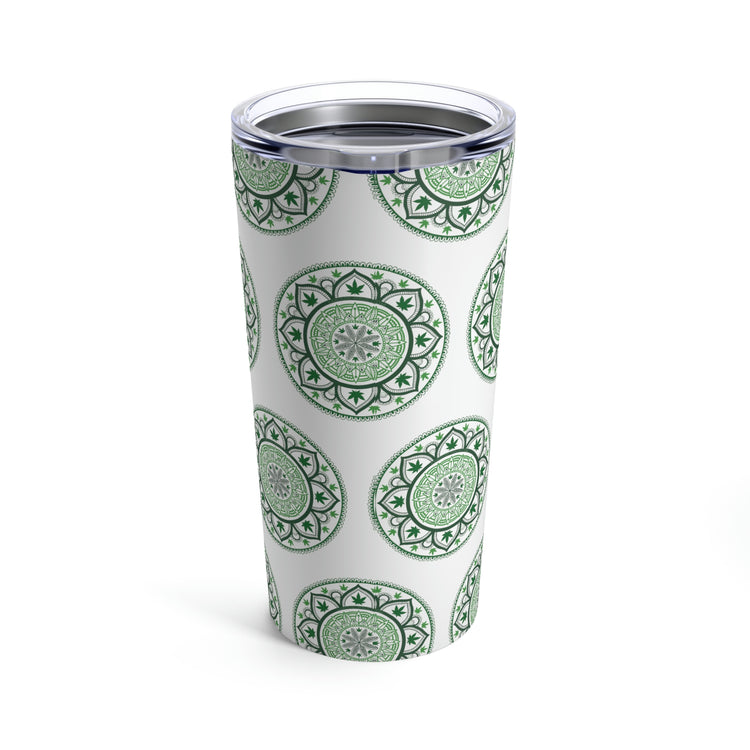 Weed Mandala Tumbler 20oz - Fandom-Made