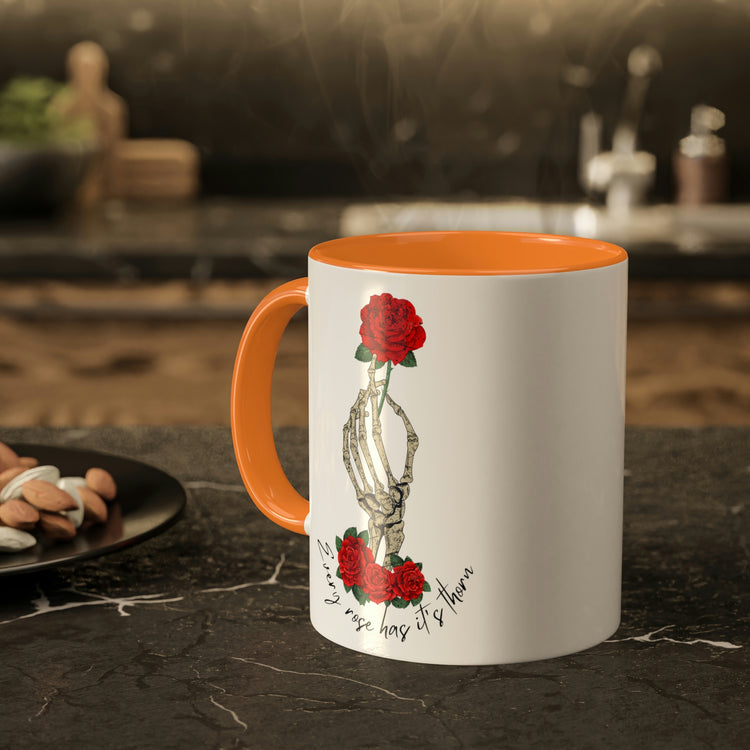Every Rose, Has It's Thorn Colorful Mug - Fandom-Made