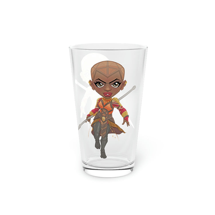 Okoye Pint Glass - Fandom-Made