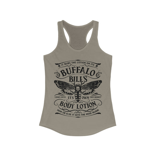 Buffalo Bills Body Lotion Racerback Tank - Fandom-Made
