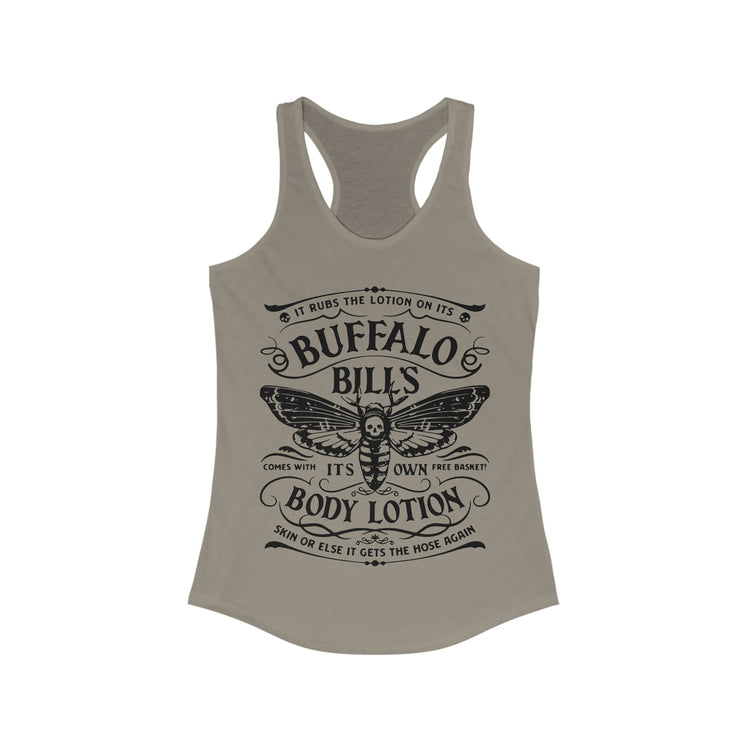 Buffalo Bills Body Lotion Racerback Tank - Fandom-Made