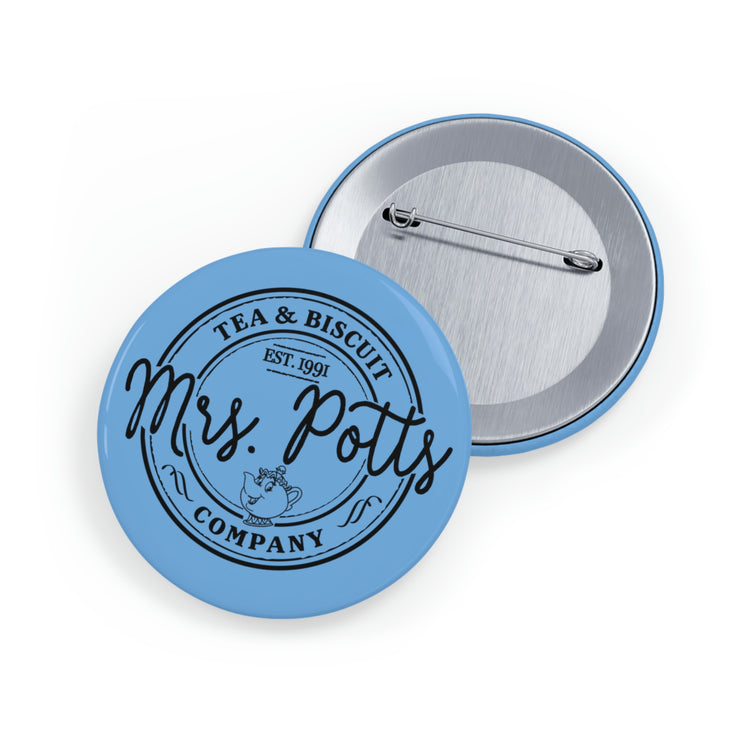 Mrs. Potts Tea and Biscuits Pin - Fandom-Made