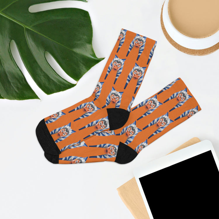 Ahsoka Tano Socks - Fandom-Made