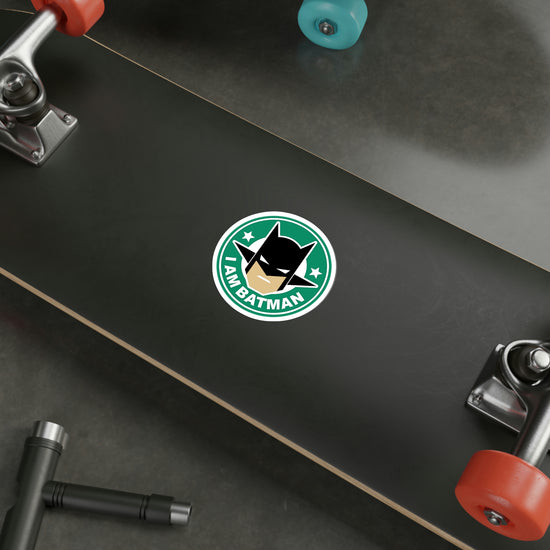 I am Batman Starbucks Die-Cut Stickers - Fandom-Made