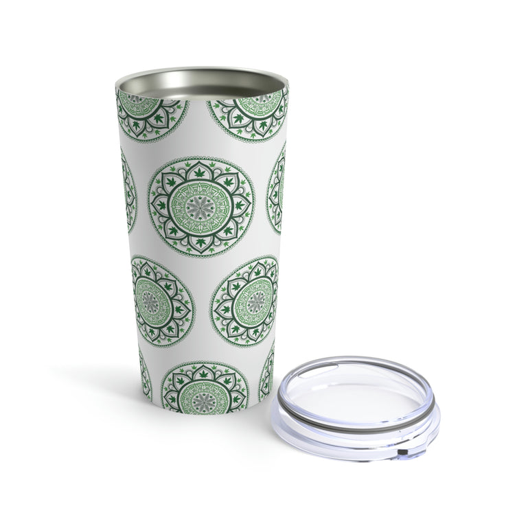 Weed Mandala Tumbler 20oz - Fandom-Made