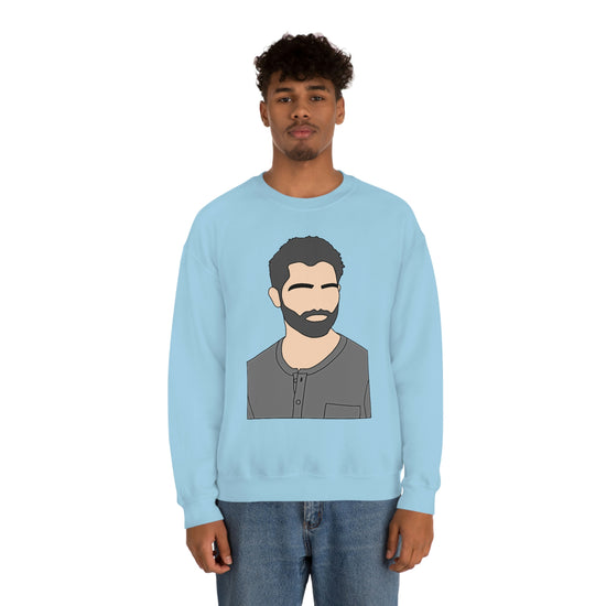 Derek Hale Sweatshirt (beard) - Fandom-Made