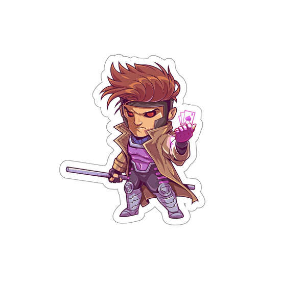 Gambit Die-Cut Stickers - Fandom-Made
