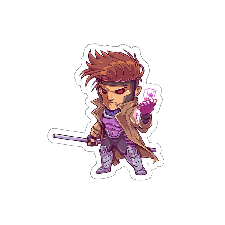 Gambit Die-Cut Stickers - Fandom-Made