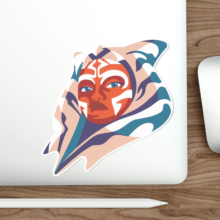 Ahsoka Tano Die-Cut Sticker (face) - Fandom-Made