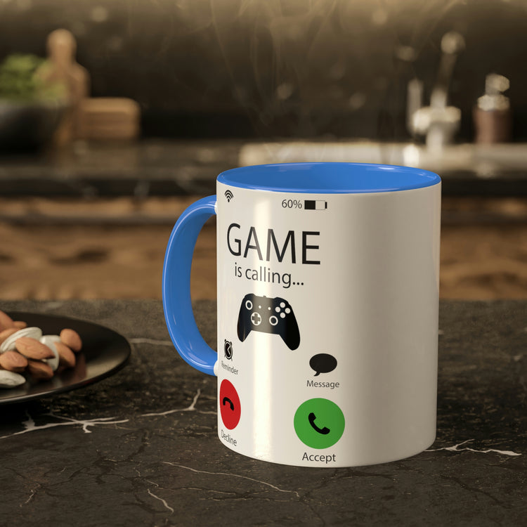 Game Is Calling Colorful Mugs - Fandom-Made