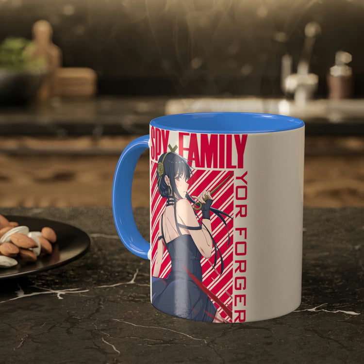 Yor Forger Colorful Mug 11oz - Fandom-Made