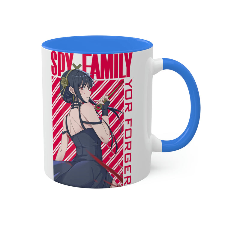 Yor Forger Colorful Mug 11oz - Fandom-Made