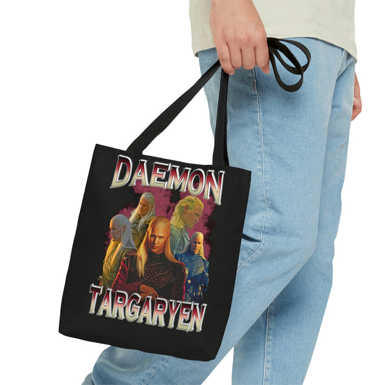 Daemon Targaryen Tote Bag (red) - Fandom-Made