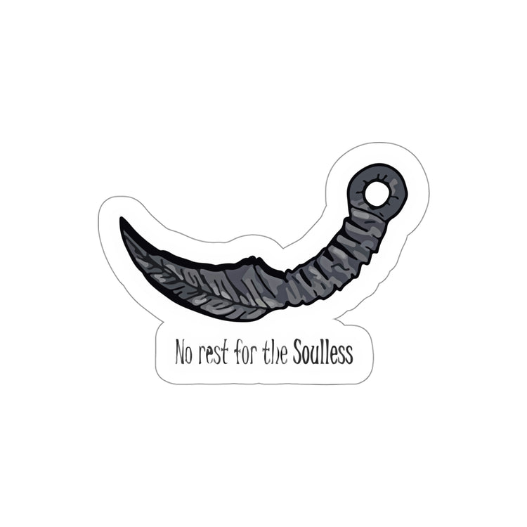 No Rest For The Soulless Stickers - Fandom-Made