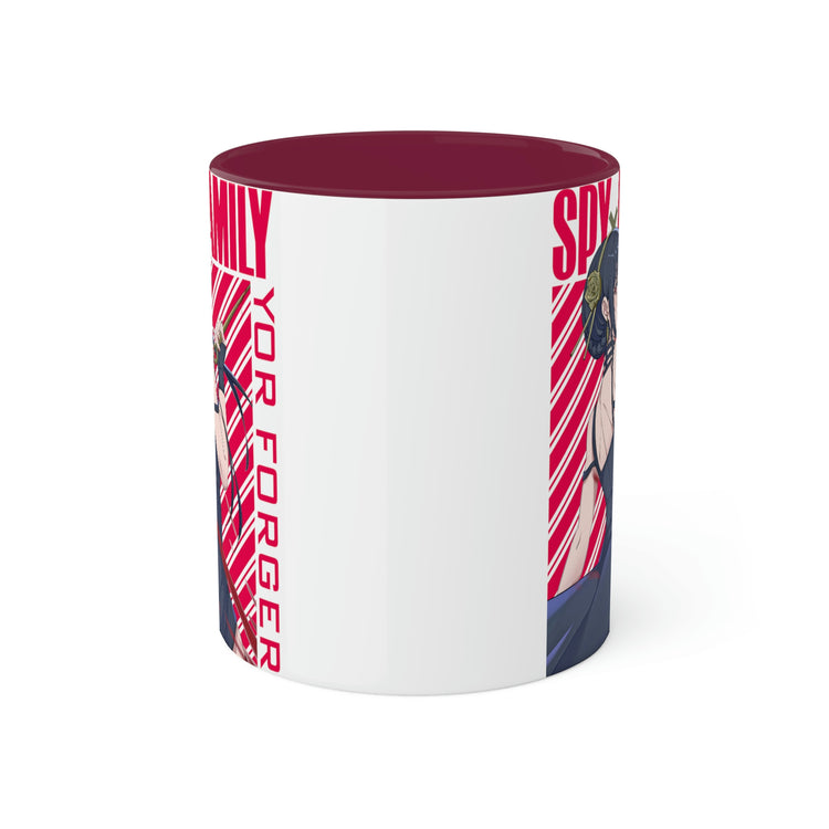 Yor Forger Colorful Mug 11oz - Fandom-Made