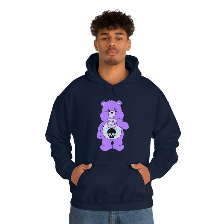 Drop Dead Care Bear Hoodie - Fandom-Made