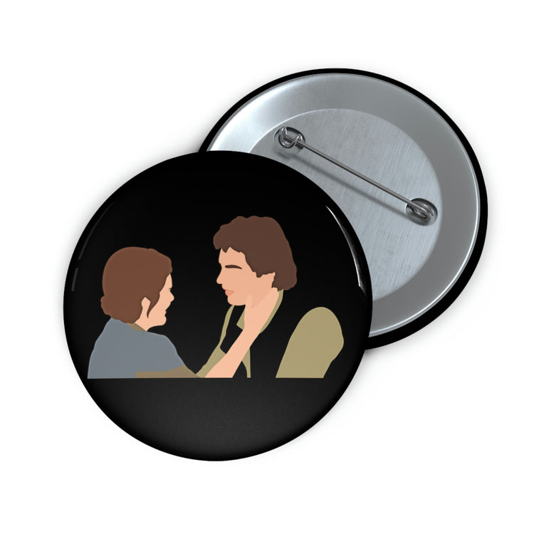Leia and Han Button - Fandom-Made