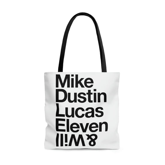 Stranger Things Names Tote Bag - Fandom-Made