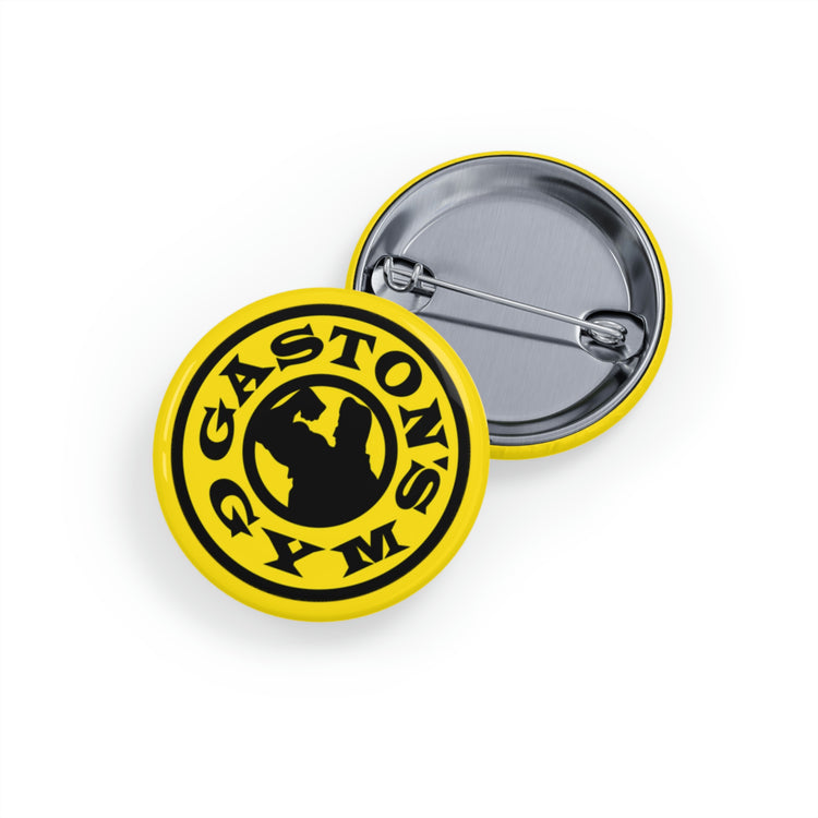 Gaston's Gym Arm Flex Pin - Fandom-Made