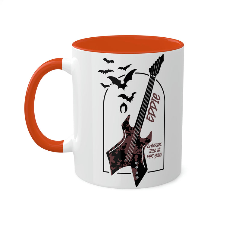 Eddie Munson Guitar Colorful Mug - Fandom-Made