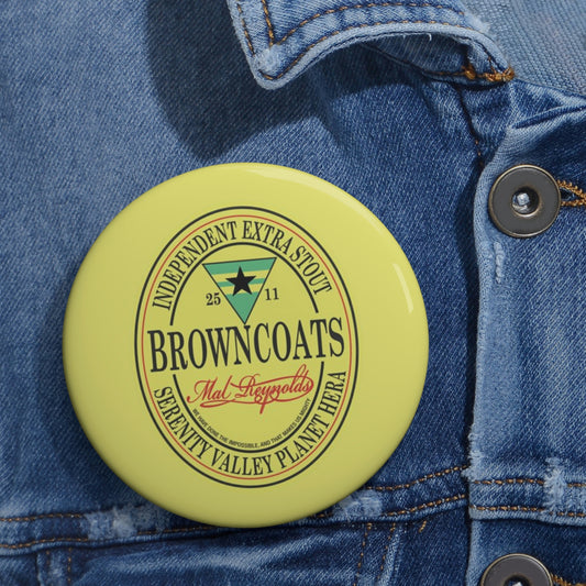 Browncoats Pin Buttons - Fandom-Made