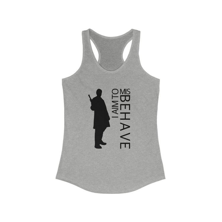 Serenity Aim To Misbehave Racerback Tank - Fandom-Made