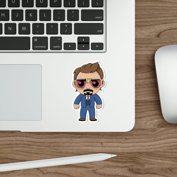 Tony Stark Die-Cut Sticker - Fandom-Made