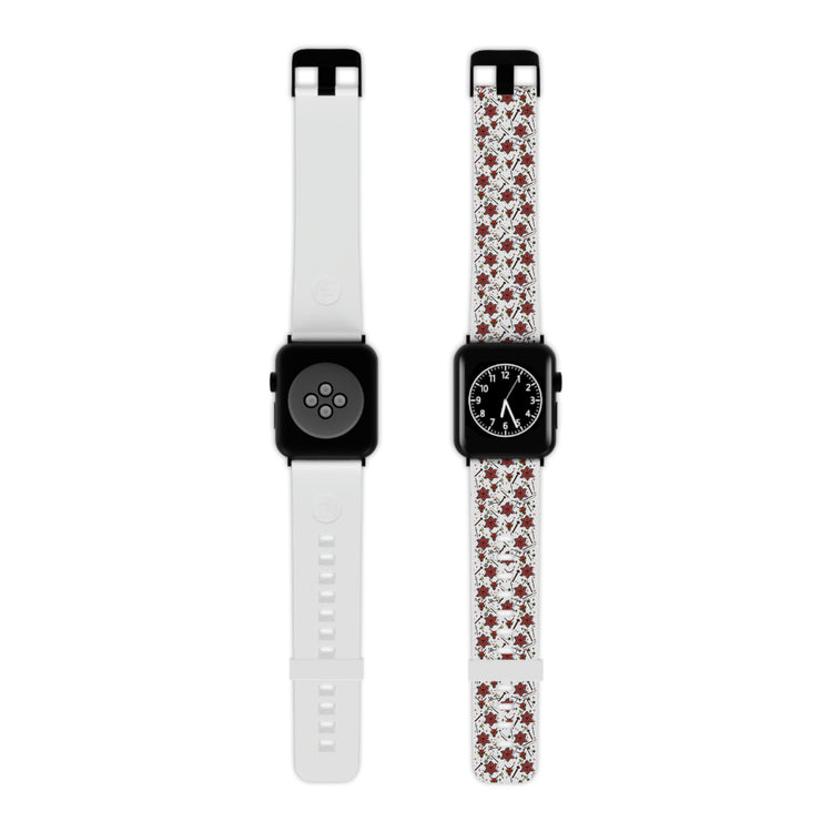 Stranger Things Hellfire Icons Apple Watch Band - Fandom-Made