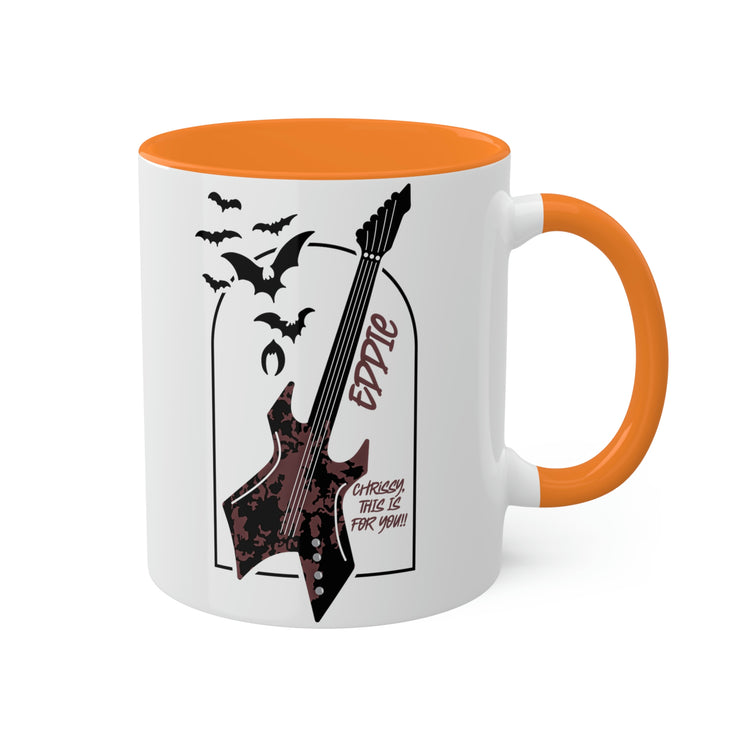 Eddie Munson Guitar Colorful Mug - Fandom-Made