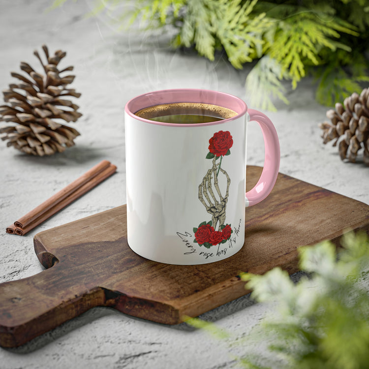 Every Rose, Has It's Thorn Colorful Mug - Fandom-Made