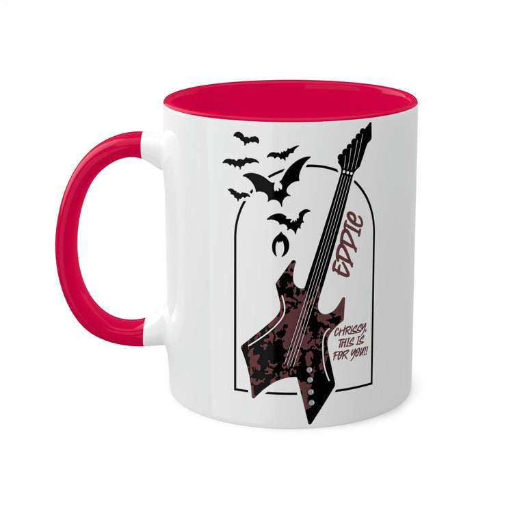 Eddie Munson Guitar Colorful Mug - Fandom-Made