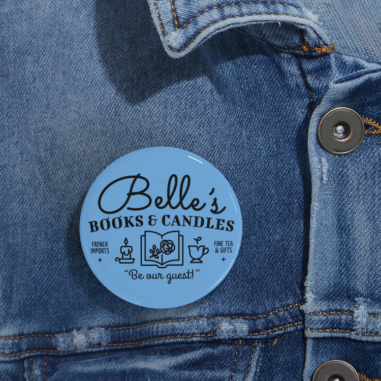 Belle's Books and Candles Pin - Fandom-Made
