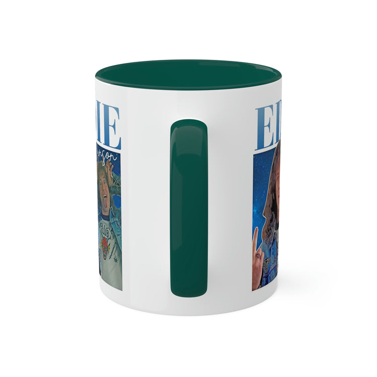 Eddie Munson Collage Mug, 11oz - Fandom-Made