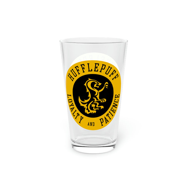Hufflepuff Attributes Pint Glass - Fandom-Made
