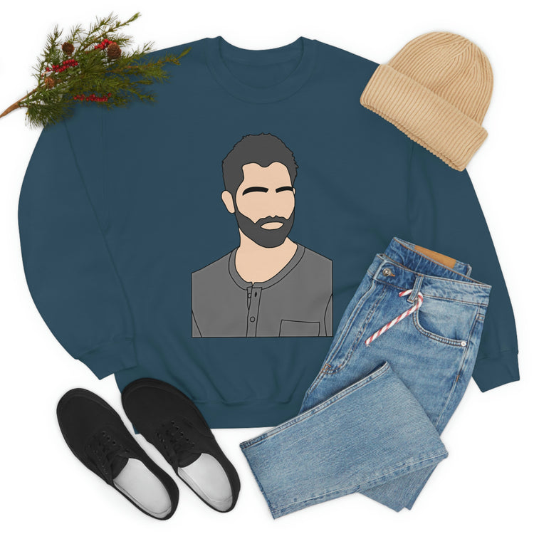 Derek Hale Sweatshirt (beard) - Fandom-Made
