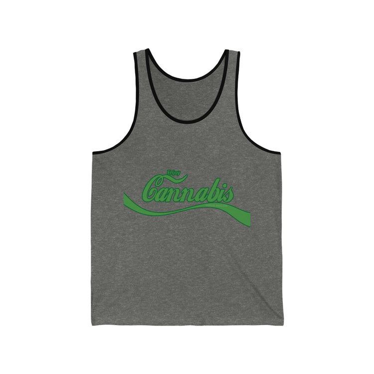 Enjoy Cannabis Unisex Tank - Fandom-Made